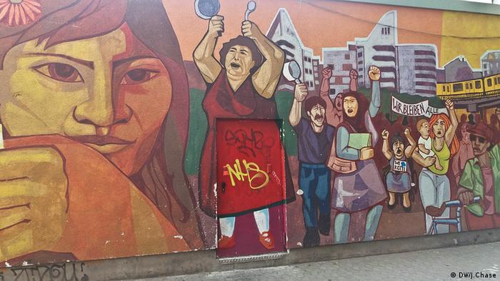 Wandgemälde in Kreuzberg (Foto: DW)