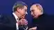 Глава МОК Томас Бах и президент России Владимир Путин