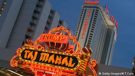 Die Immobilien des Donald Trump Trump Taj Mahal USA