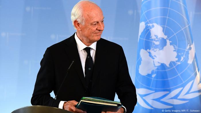 Deutschland Staffan de Mistura in Berlin