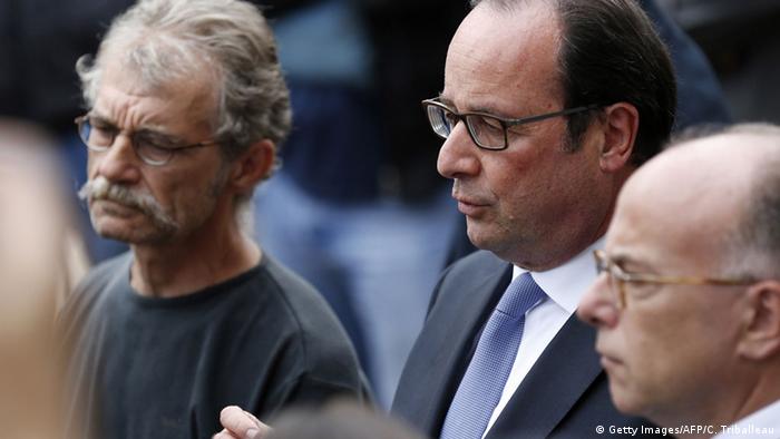 Frankreich Geiselnahme Polizei in Rouen Hollande Wulfranc