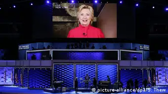 USA Wahlen Parteitag der Demokraten in Philadelphia Hillary Clinton