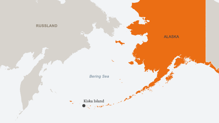 Карта на Аляска