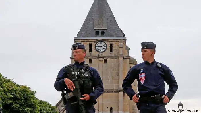 Frankreich Geiselnahme Polizei in Rouen