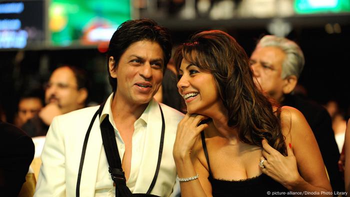 Bollywood Schauspieler Shah Rukh Khan mit Frau Gauri