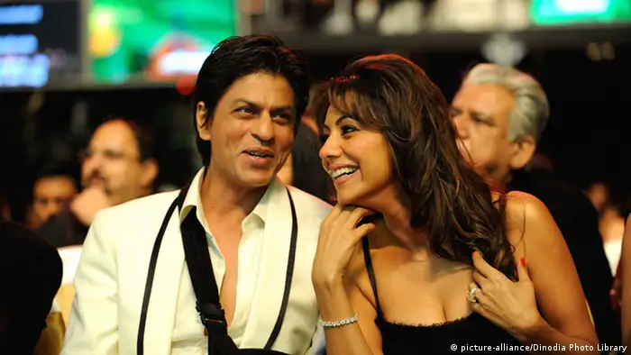 Bollywood Schauspieler Shah Rukh Khan mit Frau Gauri