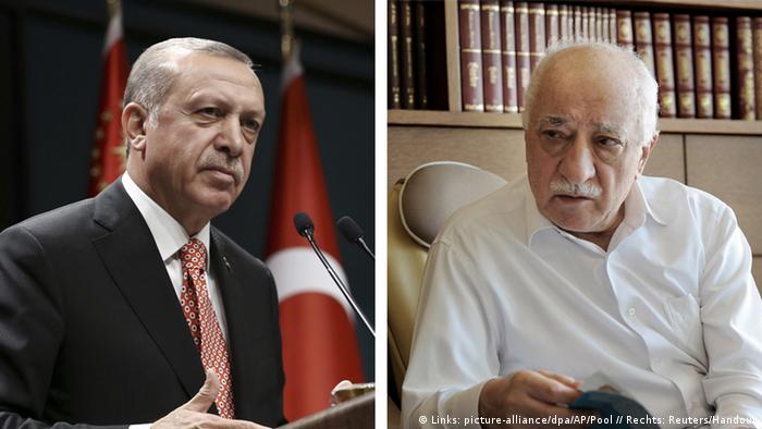 Bildkombo Recep Tayyip Erdogan und Fethullah Gülen