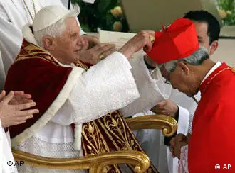 陈日君接受教皇任命红衣主教仪式