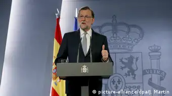 Spanien Premierminister Mariano Rajoy mit Regierungsbildung beauftragt