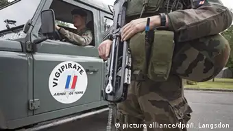 Frankreich Soldaten Vigipirate