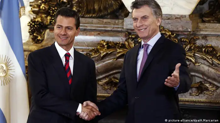 Pena Nieto zu Besuch in Argentinien (picture-alliance/dpa/A.Marcarian)