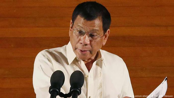 Philippinen Präsident Rodrigo Duterte