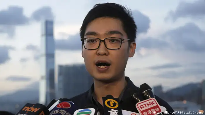 Hong Kong activist Andy Chan