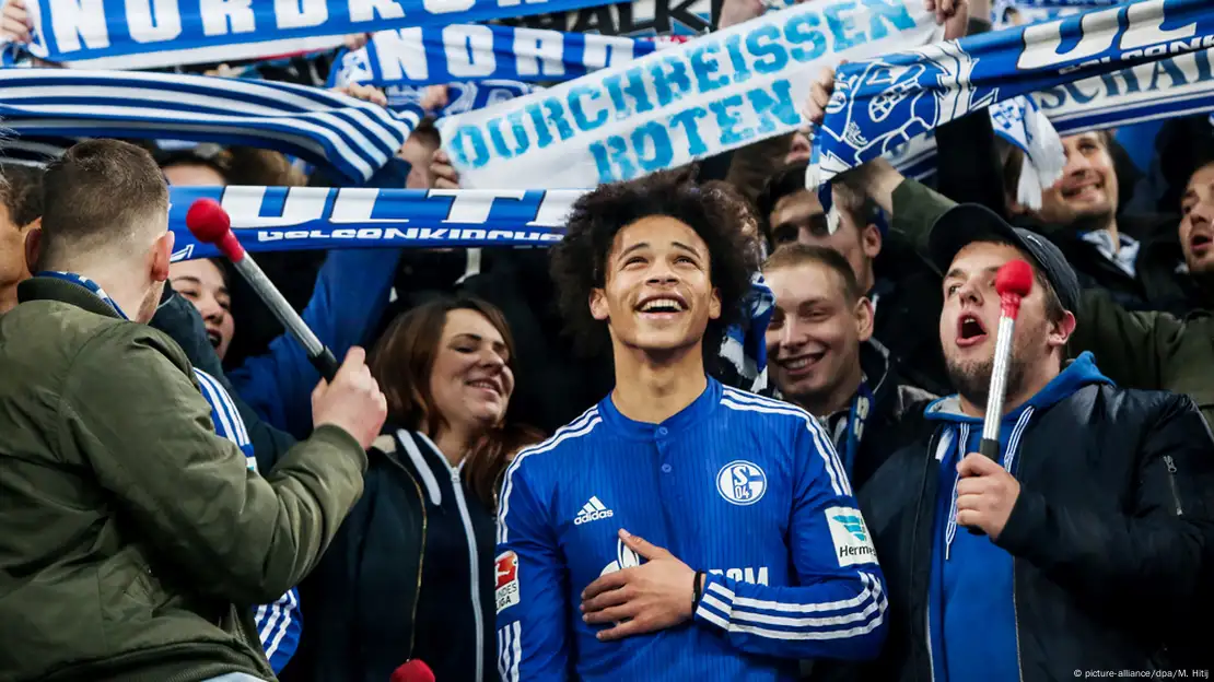 Leroy Sane arrives for Man City training with £3,000 Louis Vuitton Keepall  ahead of Schalke clash in Champions League