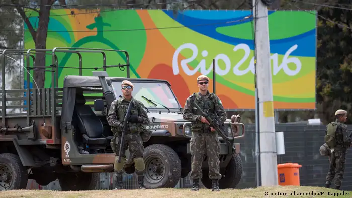 Olympische Spiele Rio de Janeiro Sicherheitskräfte