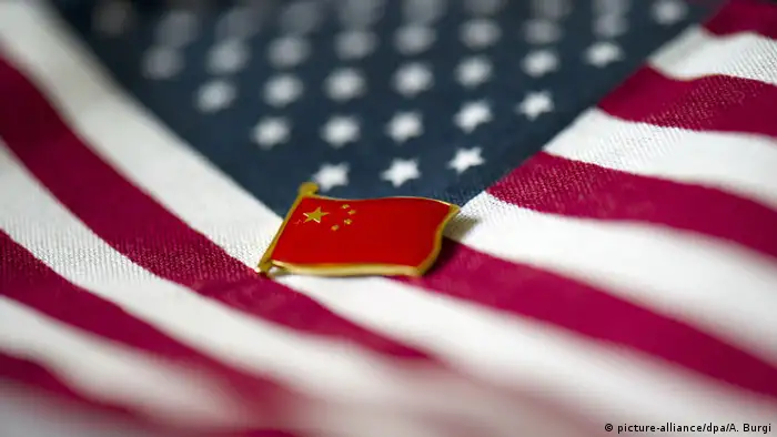Symbolbild Beziehungen zwischen China und den USA (picture-alliance/dpa/A. Burgi)