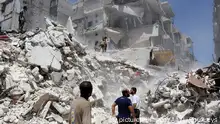 Syrien - Zerstörtes Aleppo 2016