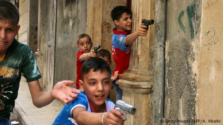 Syrien - Zerstörtes Aleppo 2016