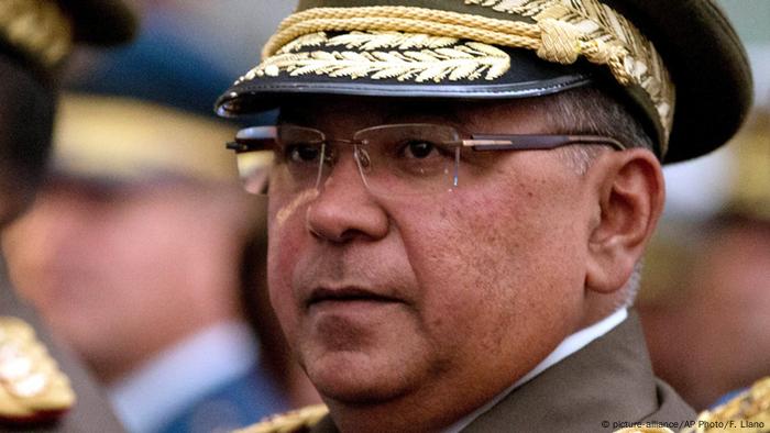 Venezuela Nestor Reverol in Caracas (picture-alliance/AP Photo/F. Llano)