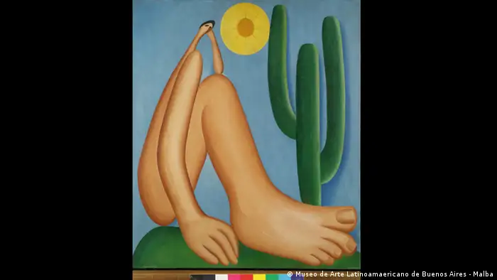 Gemälde Abaporu von Tarsila do Amaral