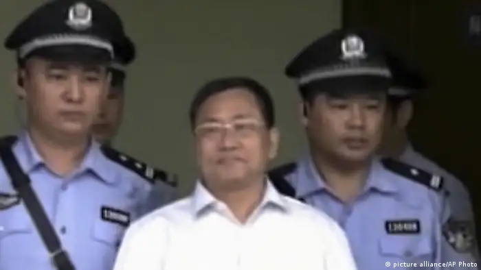 China Zhou Shifeng vor Gericht in Tianjin
