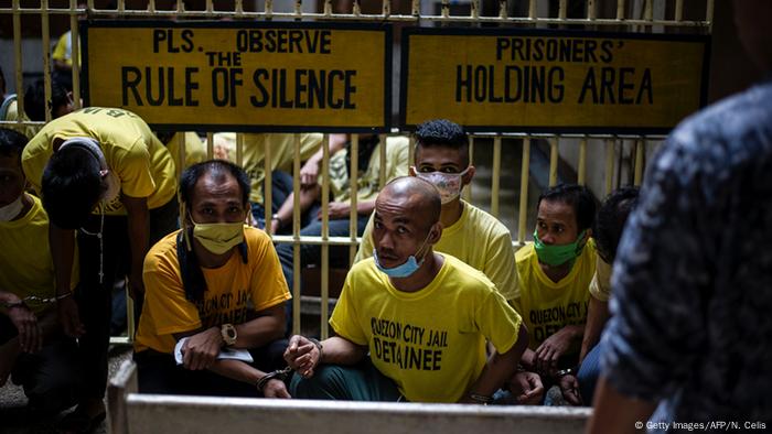 Philippinen Quezon City Gefängnis Stille Regelung