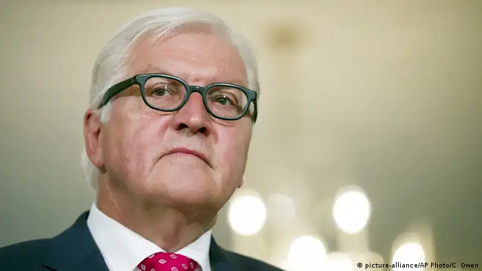 Außenminister Frank-Walter Steinmeier warnt vor Trump