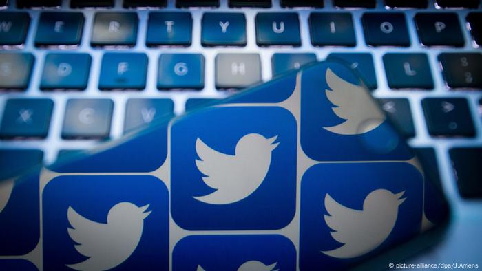 Twitter Logo Tastatur Bot Social Media