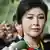Thailand Bangkog Yingluck Shinawatra vor Gerichtsgebäude