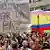 Kolumbien Friedensdemonstration in Bogota