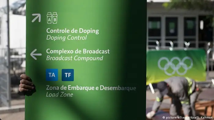 Dopingkontrolle Rio 2016