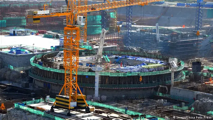 China Lianyungang Bau des Atommülllagers