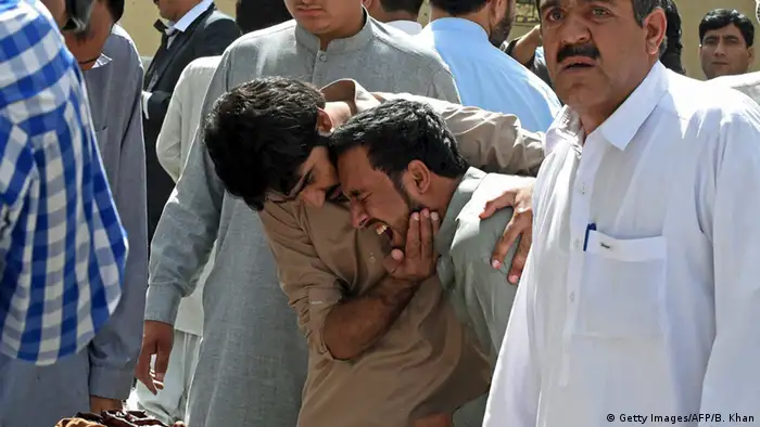 Pakistan Quetta Bombenanschlag vor einer Klinik