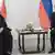Wladimir Putin und Hassan Rouhani in Baku