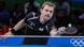Tischtennisspieler Timo Boll an der Platte gegen Aruna Quadri aus Nigeria (Foto: picture-alliance/dpa/EPA/E. S. Lesser) Tischtennisspieler Timo Boll an der Platte gegen Aruna Quadri aus Nigeria (Foto: picture-alliance/dpa/EPA/E. S. Lesser)