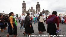 Miles de campesinos marchan en la Ciudad de México para exigir un nuevo pacto rural