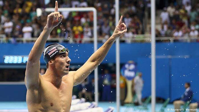 Michael Phelps Mission Accomplished Sports German Football And Major International Sports News Dw 10 08 2016