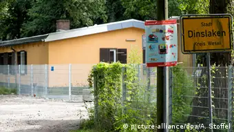 Deutschland Dinslaken Razzia in Flüchtlingsunterkunft