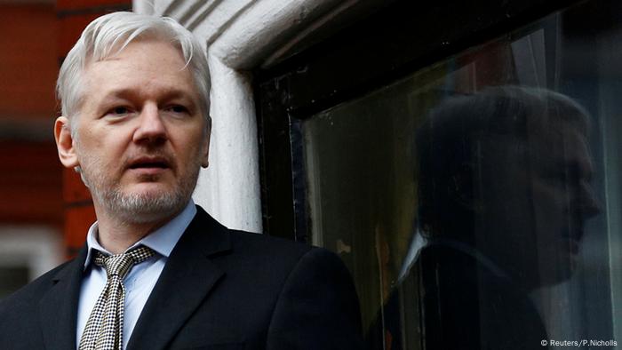 Julian Assange London Großbritannien 