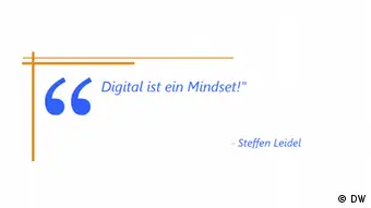 Zitat-Box Steffen Leidel, Kommissarischer Leiter Digital und Wissensmanagement, DW Akademie