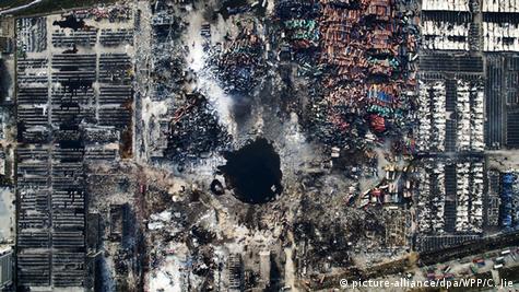 Nearly 50 convicted for Tianjin disaster – DW – 11/09/2016