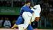 Judoca Mayra Aguiar em ação contra a cubana Yalennis Castillo durante os Jogos Olímpicos de 2016 Judoca Mayra Aguiar em ação contra a cubana Yalennis Castillo durante os Jogos Olímpicos de 2016