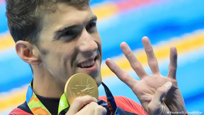 Rio Momente 11 08 Schwimmen Michael Phelps