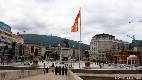 Mazedonien Zentrum von Skopje