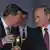 Russland Moskau Borissowitsch Iwanow Chef der russischen Präsidialverwaltung und Putin (Ausschnitt)