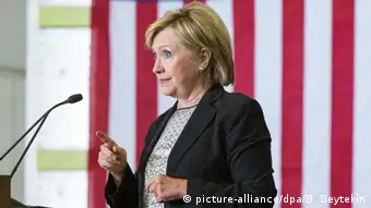 USA Hillary Clinton Wahlkampf in Warren, Michigan