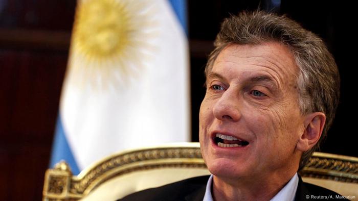 Argentinien Präsident Mauricio Macri (Reuters/A. Marcarian)