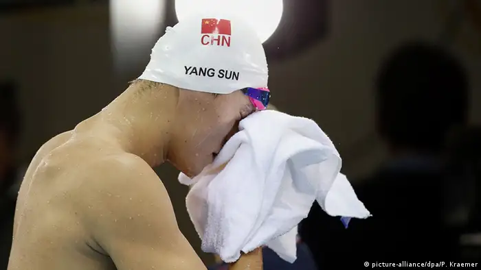 Rio Olympische Spiele Schwimmen Yang Sun of China 