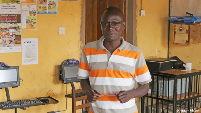 Moses Odokonyero ugandischer Journalist (Foto: Miriam Ohlsen)