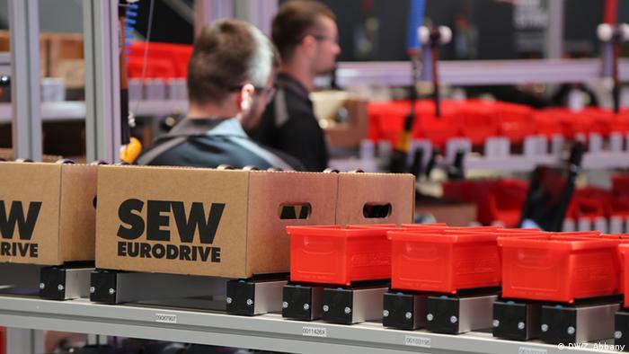 SEW Eurodrive at Hannover Messe 2016 - Industry 4.0